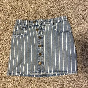 Billabong jean skirt